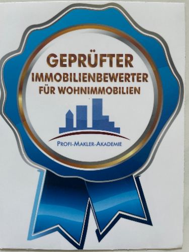 Siegel: Geprüfter Immobilienbewerter für Wohnimmobilien, Profi-Makler-Akademie